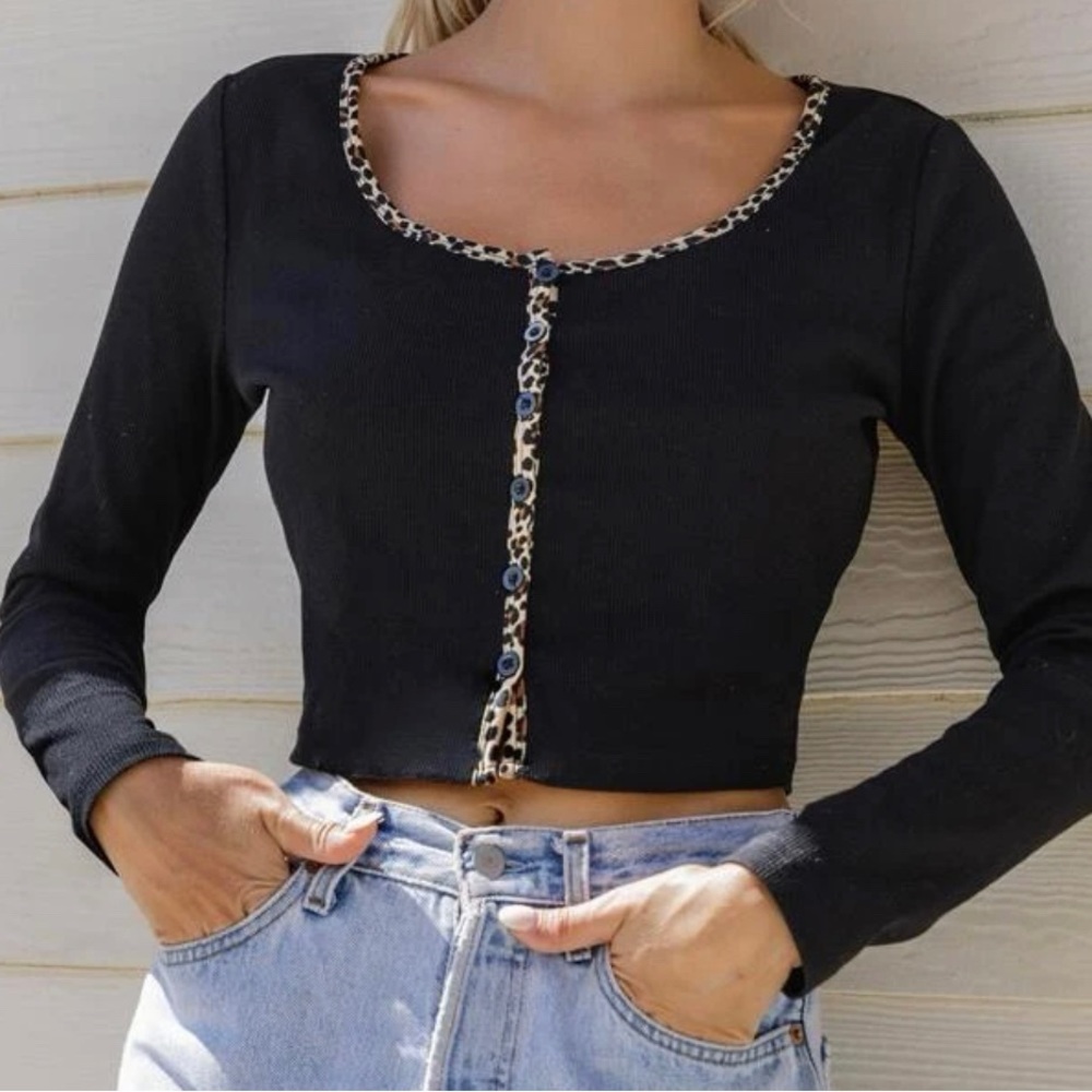 Cheetah Print top